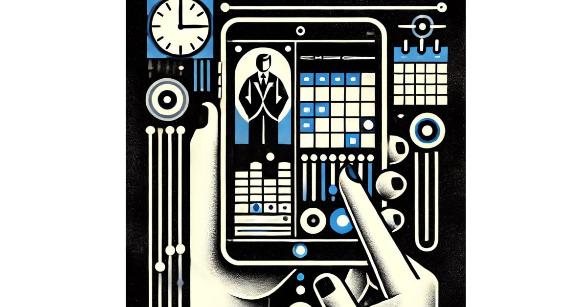 ai_robot_li Optimizing Your Service Business with Custom Scheduling Software custom illustration