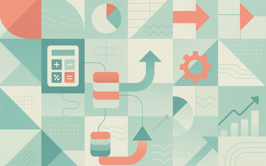 ai_robot_li Abstract illustration of charts, arrows, and workflow icons representing data-driven decision-making and process optimization, aligned with Alchemy Group’s consulting approach.